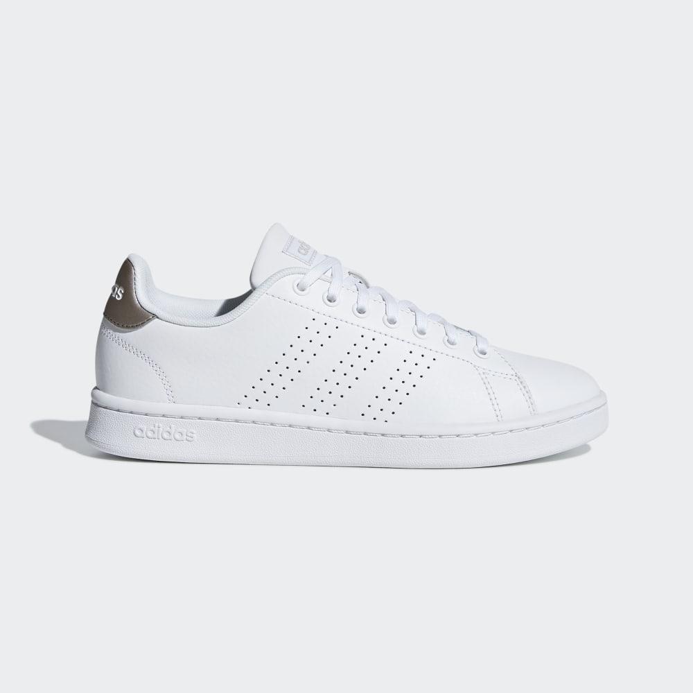 Pantofi Tenis Adidas Advantage Dama Romania - Albi/Gri F36226